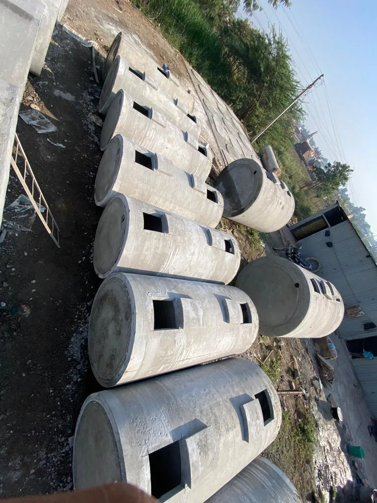 Septic tanks ready for delivery from Gurukrupa Enterprises